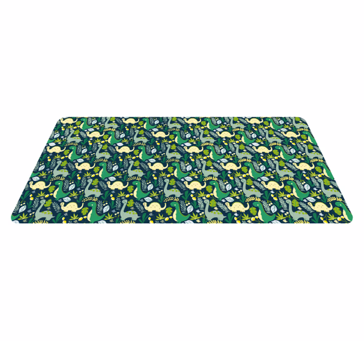 Jungel safari tema vinyl teppe spedbarn - Tenstickers