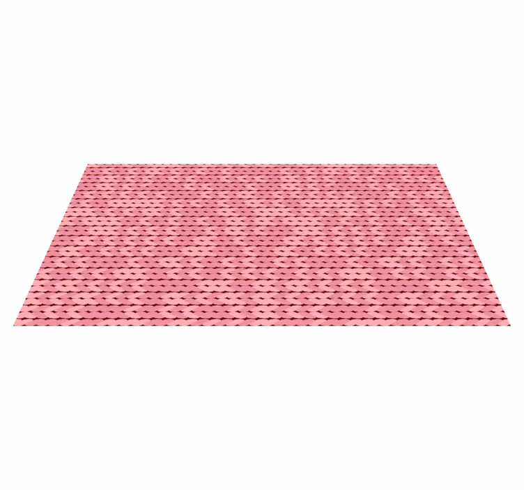 Rosa tau minimal teppedesign - Tenstickers