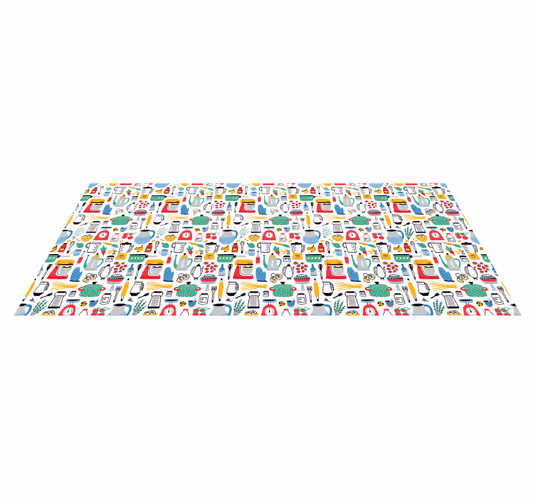 Alfabetfliser vinyl teppe alfabet - Tenstickers