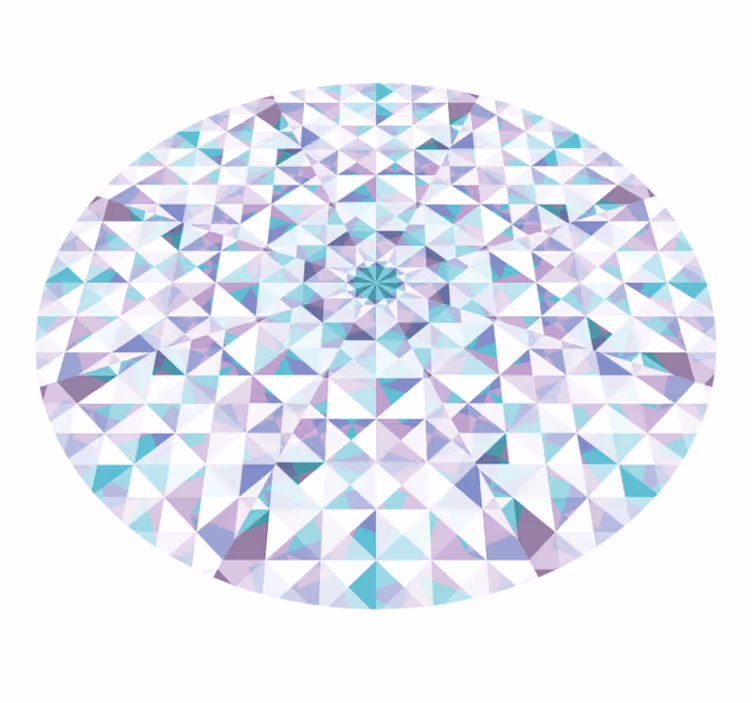 Glassmosaikkfliser gulvteppe - Tenstickers