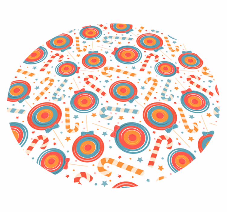 Candyland bilder vinyl teppe spill - Tenstickers