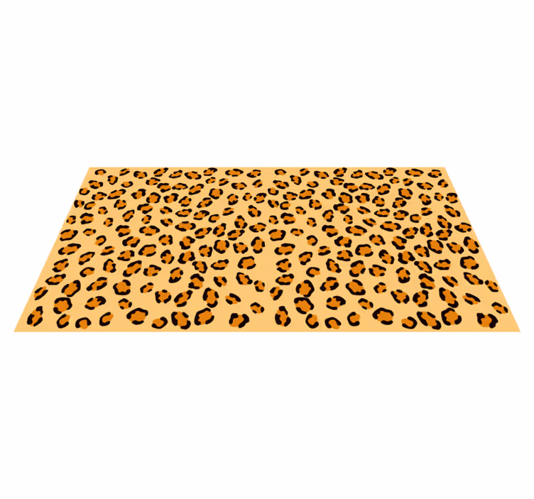 Cheetah-trykk dyreprint vinylteppe - Tenstickers