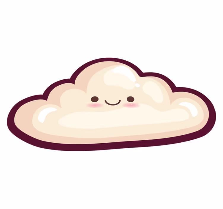 Anime sky natur vinylteppe - Tenstickers
