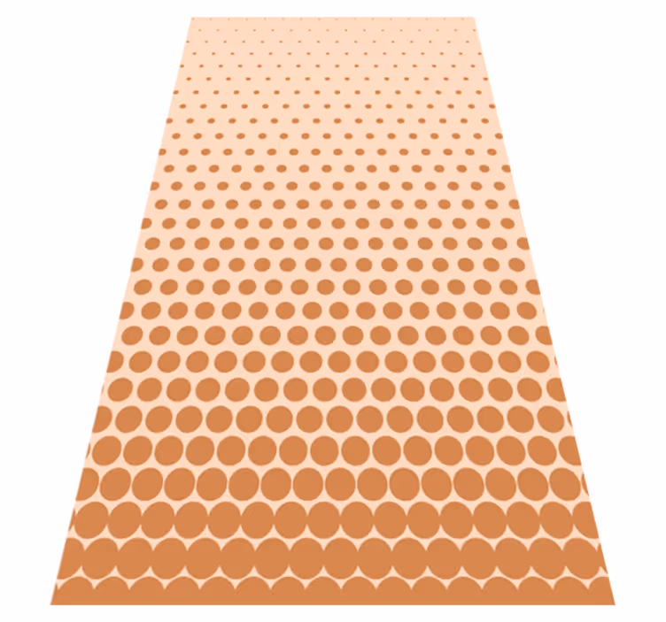 Fallende fargede prikker geometriske tepper - Tenstickers
