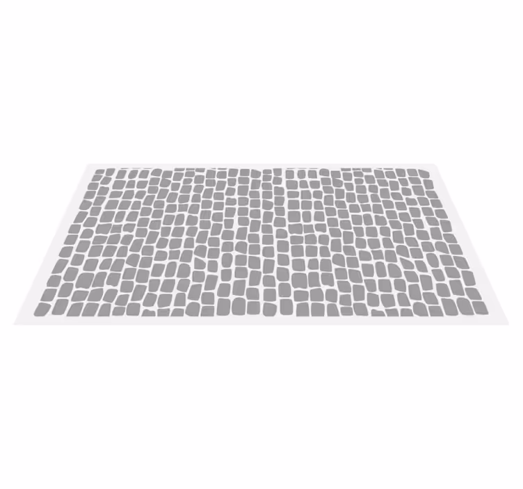 Sementfliser vinyl teppe - Tenstickers