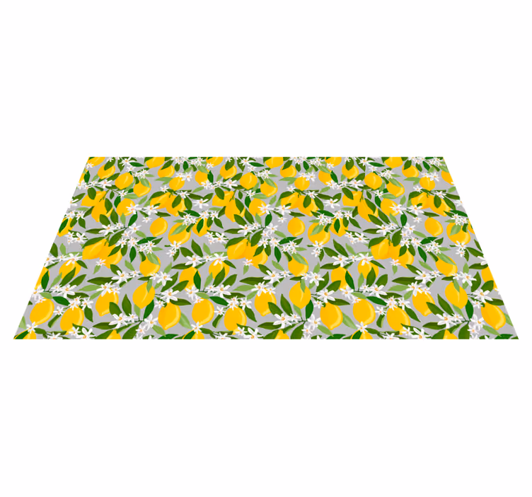 Sitrontre blomsterteppe sitrusfrukt - Tenstickers