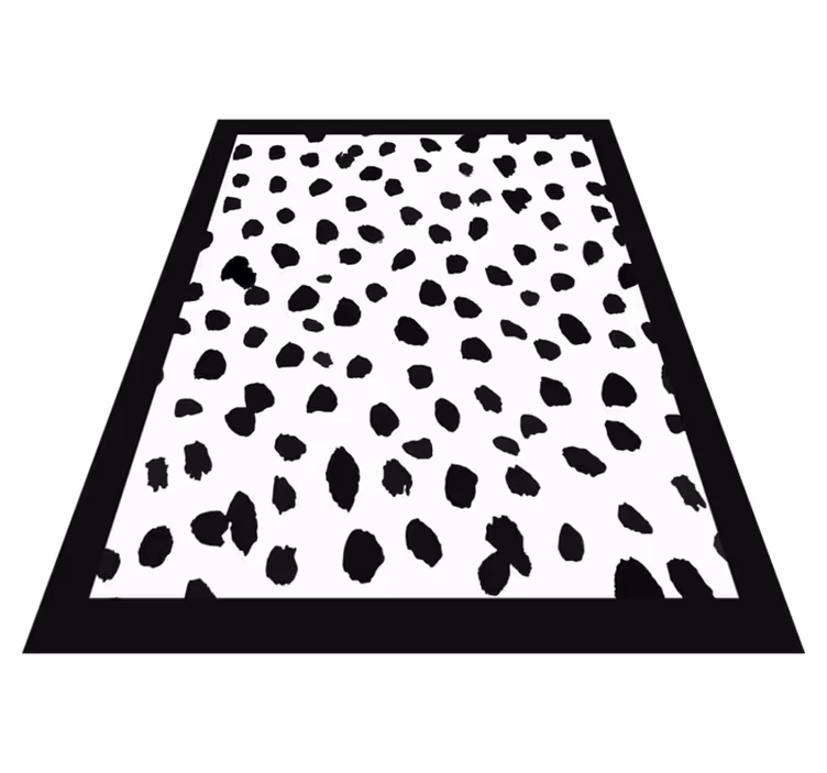 Dristig prikkete stil vinyl teppe soverom - Tenstickers