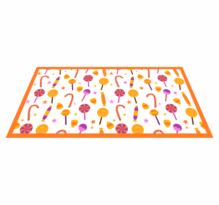 Høst snacks vinyl teppe kjøkken - Tenstickers