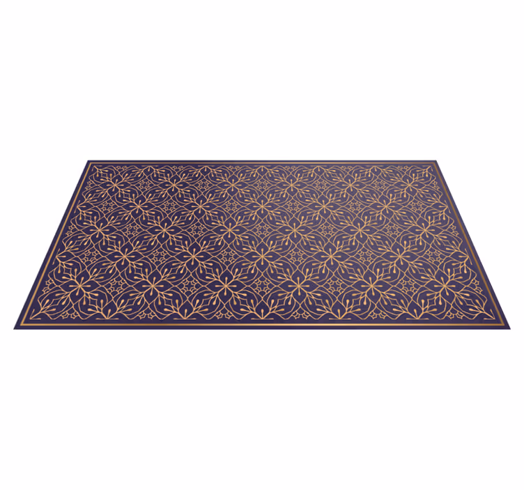 Vintage stil vintage vinyl teppe - Tenstickers