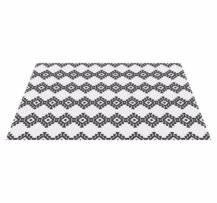 Moderne geometrisk mønster vinyl teppe mosaikk - Tenstickers