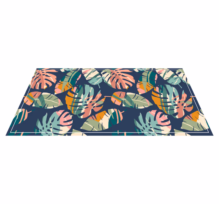 Tropisk paradis natur vinyl teppe - Tenstickers
