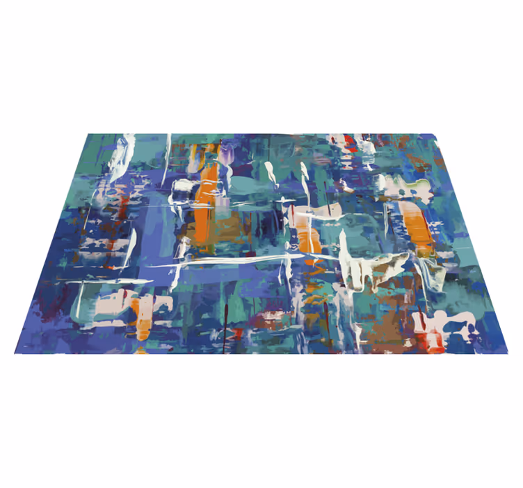 Reglindis moderne vinyl teppe moderne teppe - Tenstickers