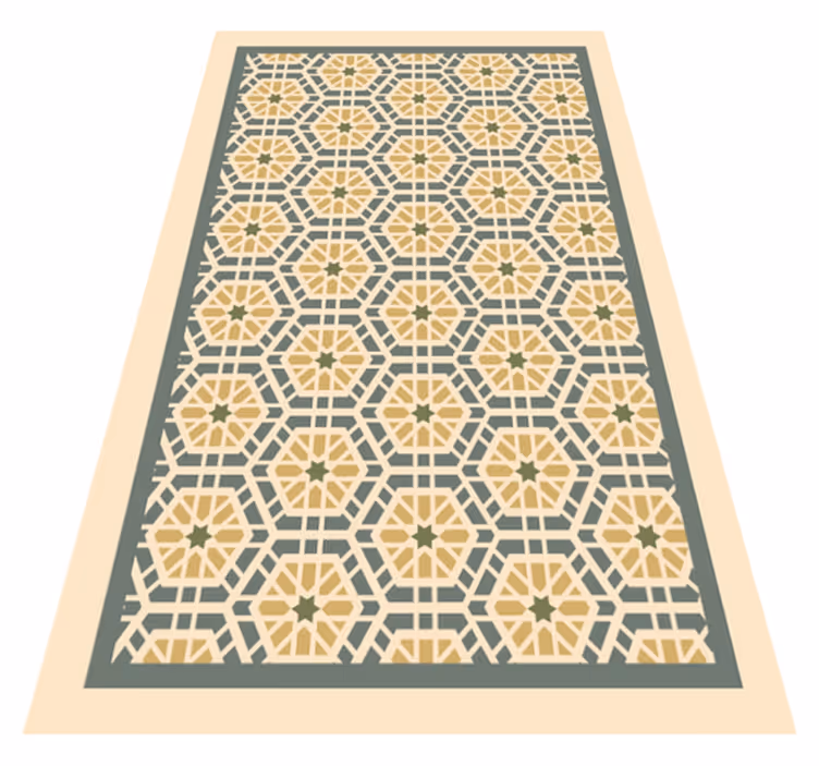 Mosaikk et område vinyl teppe mosaikk fliser - Tenstickers