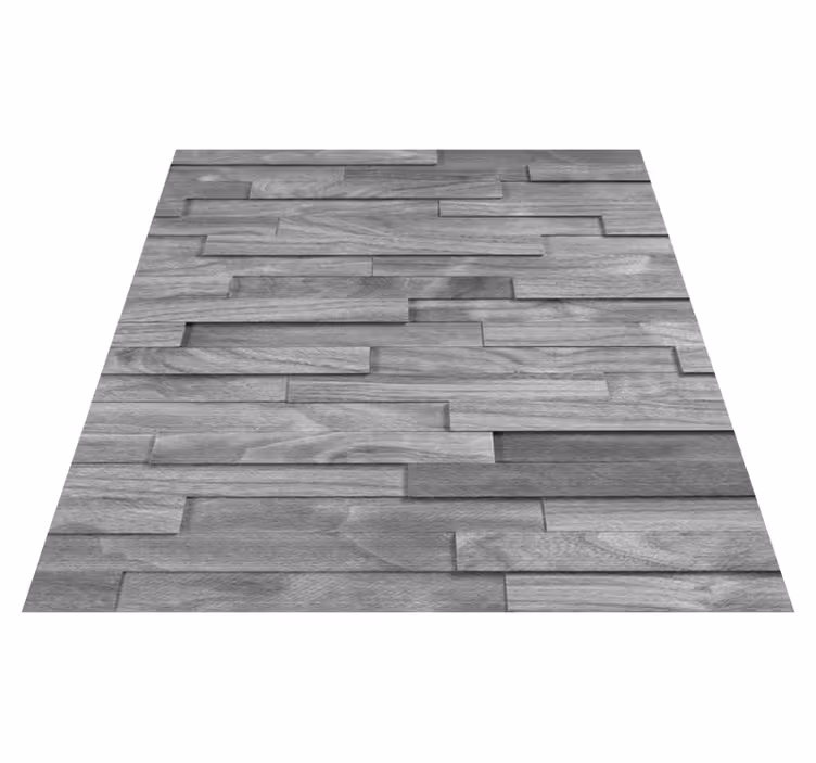 Store treplanker tekstur treffekt vinyl teppe - Tenstickers