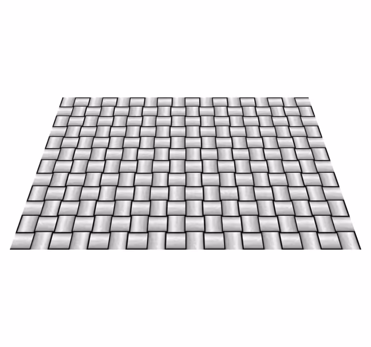 Treplanker hvite hull tekstur tre vinyl teppe - Tenstickers