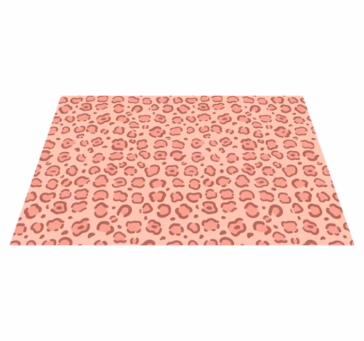 Leopardprikker vinyl teppe dyreavtrykk - Tenstickers