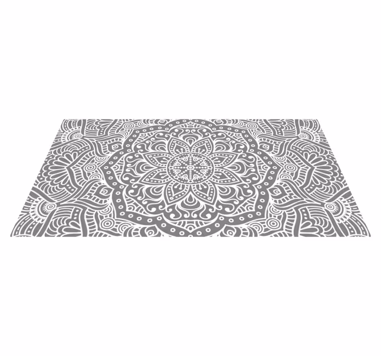 Elegant mandala soverom vinyl teppe - Tenstickers