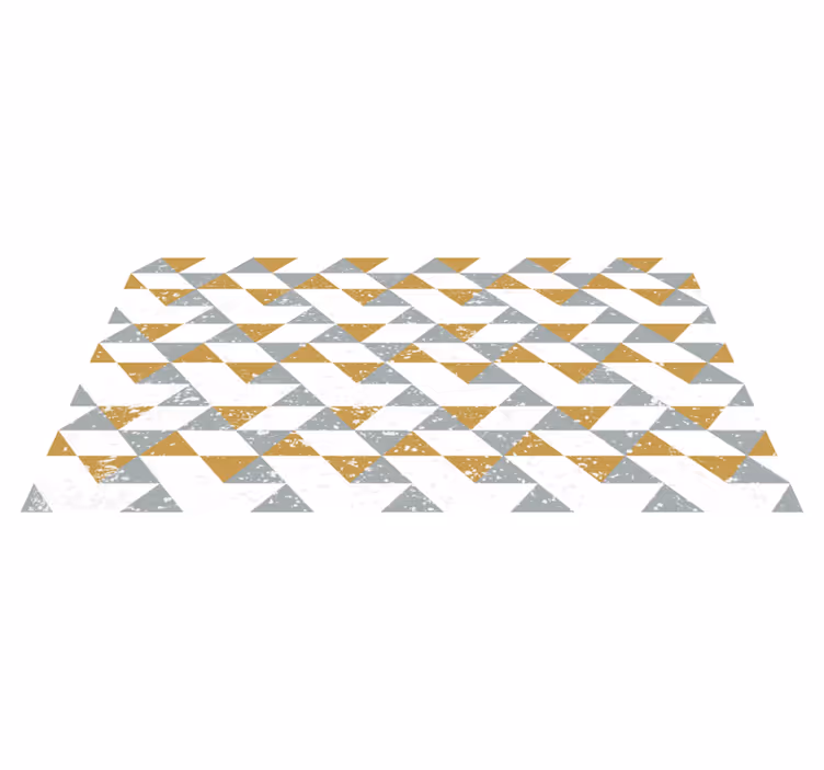 Kjøkken geometriske grunge kjøkkenfliser - Tenstickers