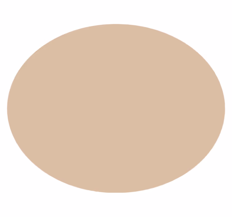 Beige enkelt moderne vinyl teppe - Tenstickers