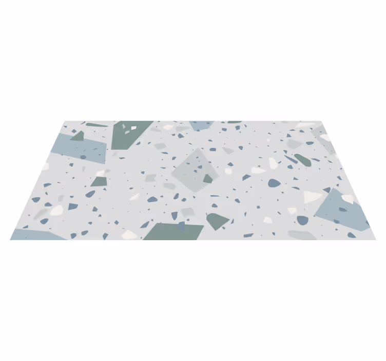 Subtil effekt marmor vinylteppe - Tenstickers