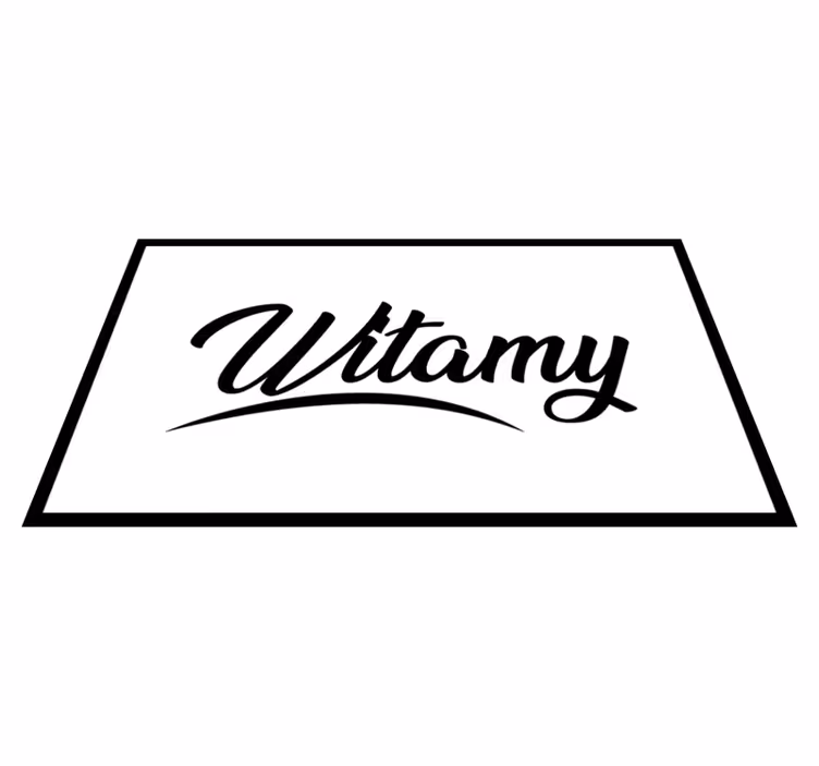 Velkommen tynne vinyl teppe entré fliser - Tenstickers