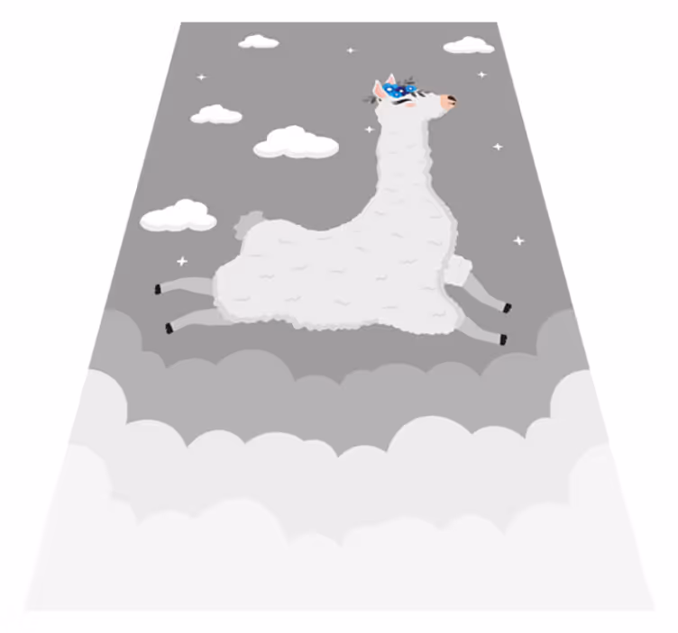 Nordisk peruansk landskap baby lekematte - Tenstickers