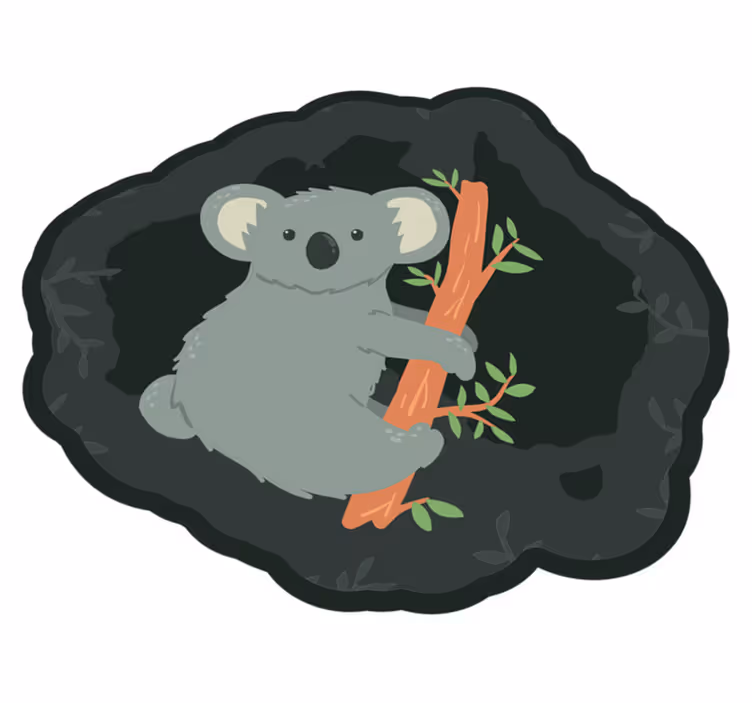 Koalakjøling på et kvistdyrteppe - Tenstickers