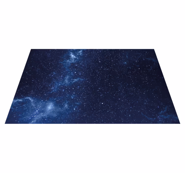 Himmelsk kveld vinyl teppe stjerner - Tenstickers