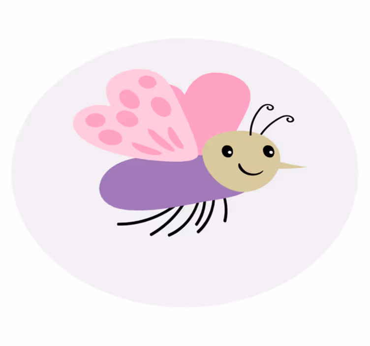 Sommerfugl med langt nesedyrteppe - Tenstickers