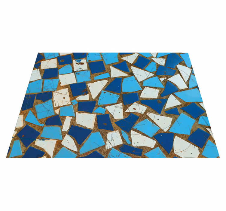 Mosaikkflisarrangementer vinyl teppe mosaikk - Tenstickers
