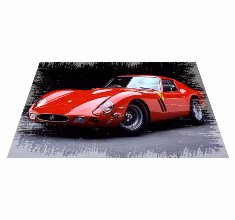 Ferrari 250 gto vinyl teppe vintage - Tenstickers