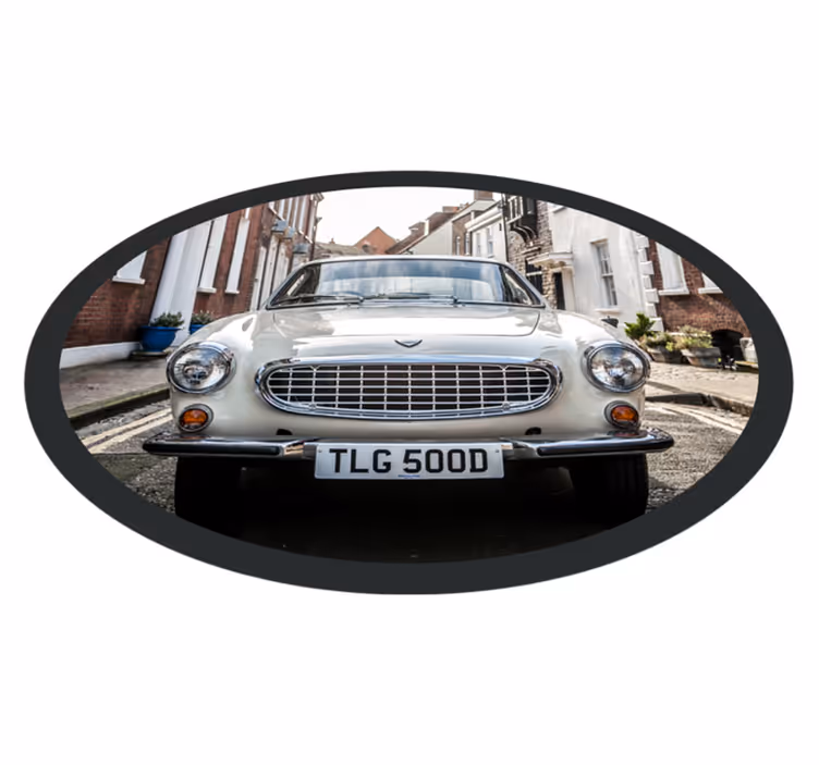 Volvo p1800 vinyl teppe vintage - Tenstickers