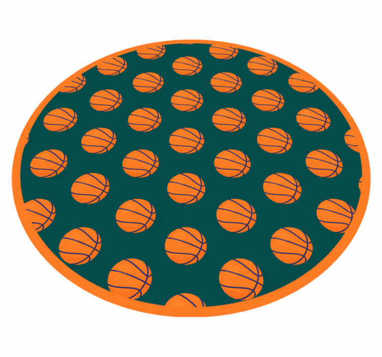 Vinyl teppe veier basketballidé - Tenstickers