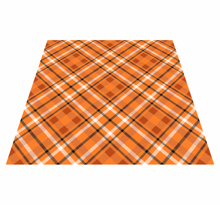 Rutete stil Vinyl teppe striper - Tenstickers