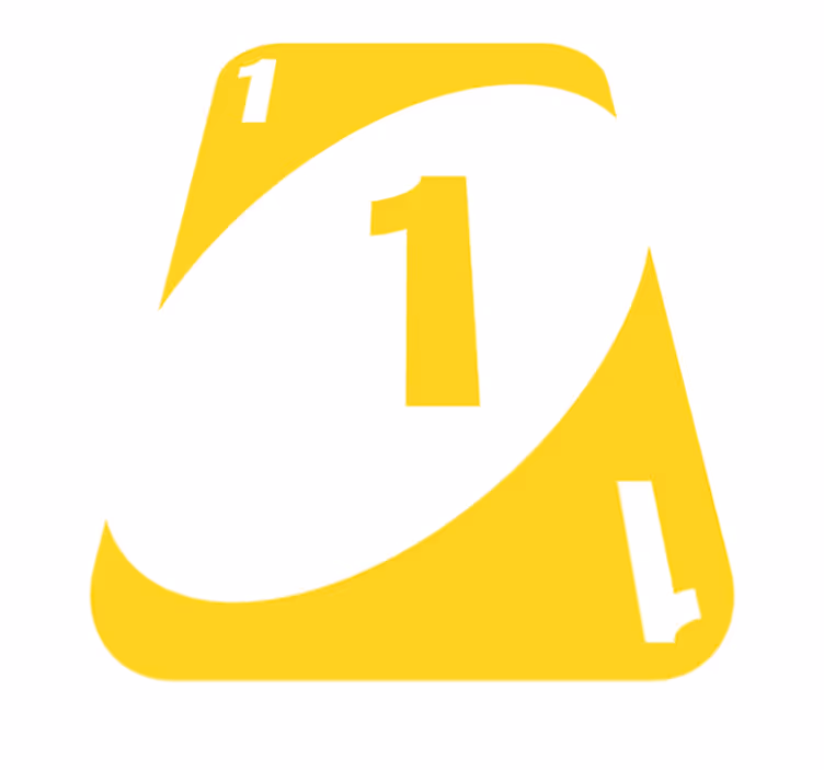 Uno kortspill vinyl teppe soverom - Tenstickers