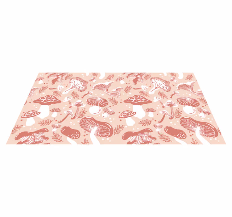 Soppfantasi vinyl teppe natur - Tenstickers