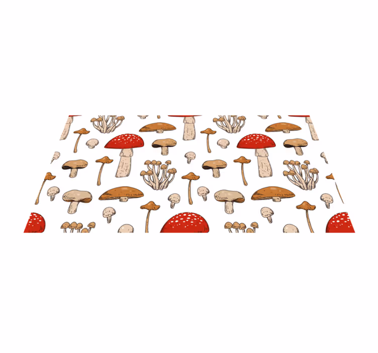 Soppdrømmelandskap vinyl teppe natur - Tenstickers