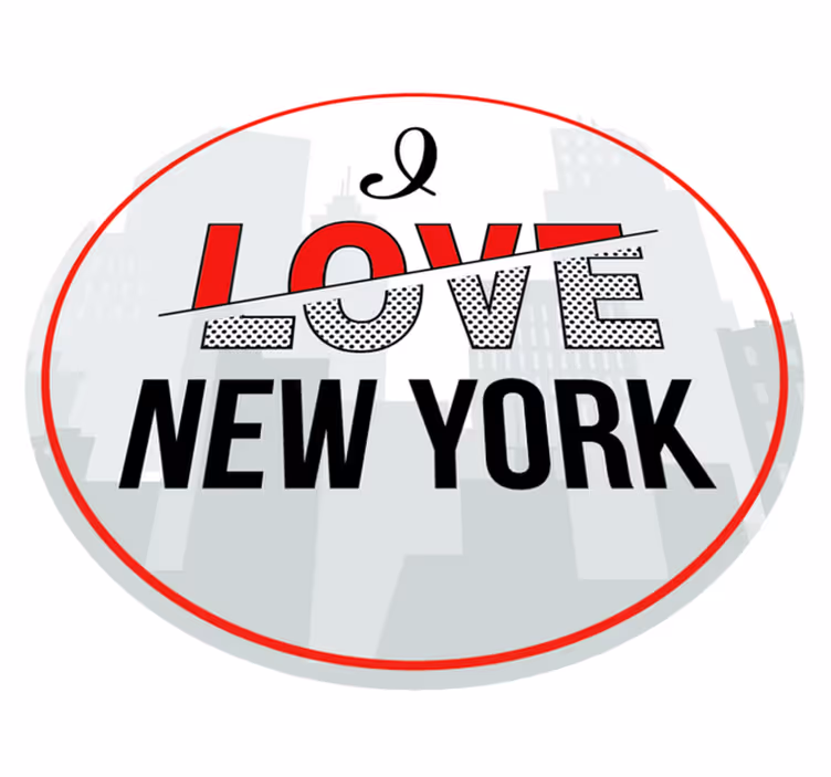 Jeg elsker new york vinyl teppe sagn og tekster - Tenstickers