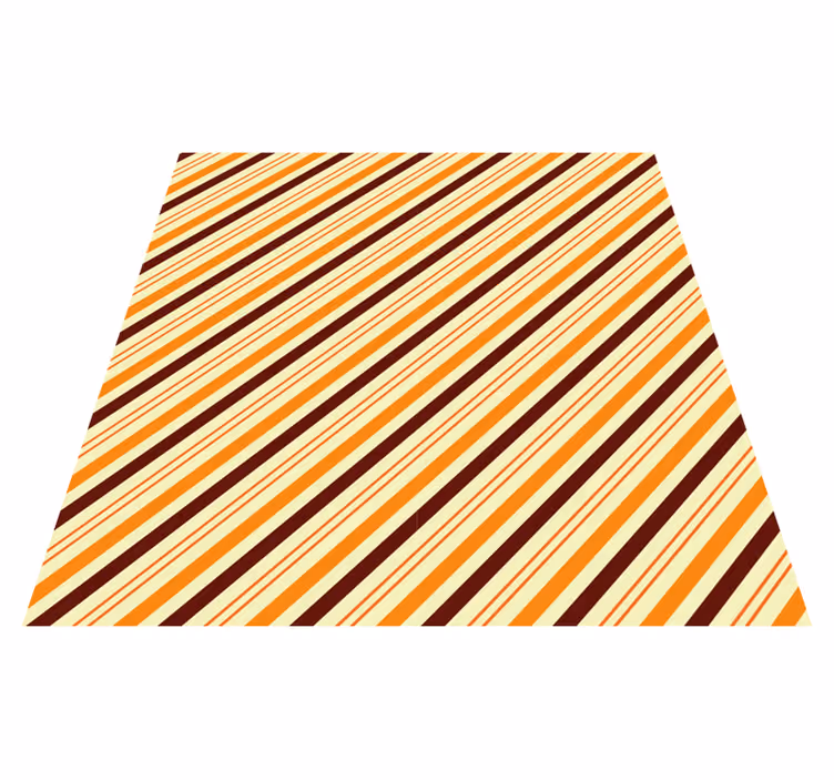Vinyl teppe striper vertikale varme toner - Tenstickers