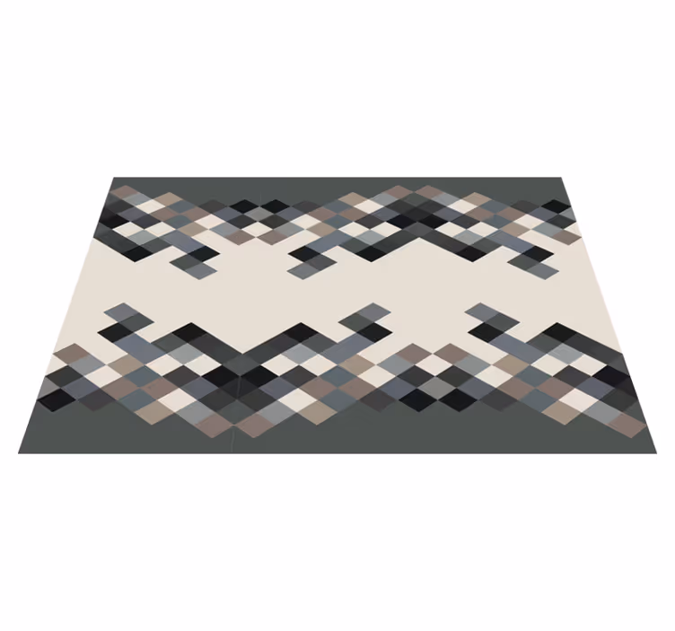 Vinyl teppe mosaikk moderne geometrisk mønster - Tenstickers