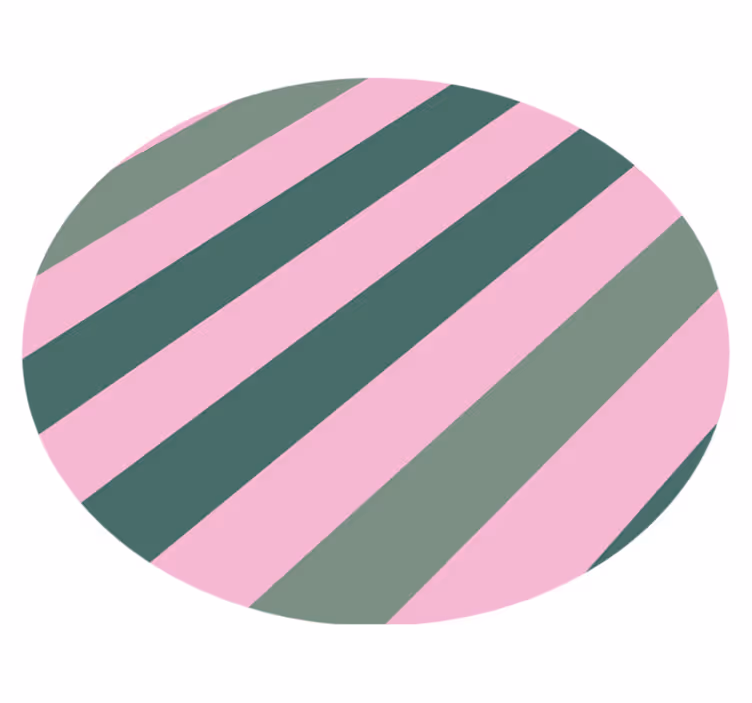 Vinyl teppe striper lysende stripete konsept - Tenstickers