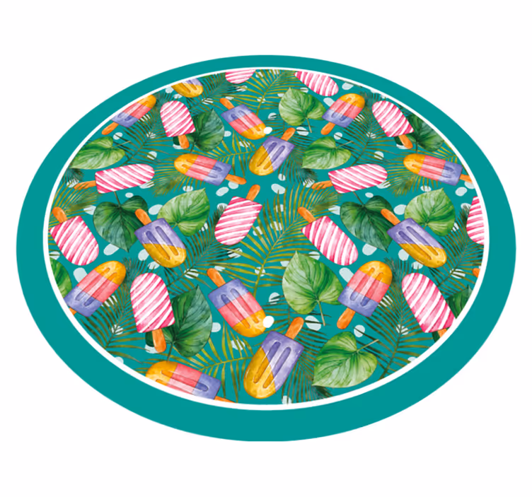 Vinyl teppe flere barn sommeris - Tenstickers