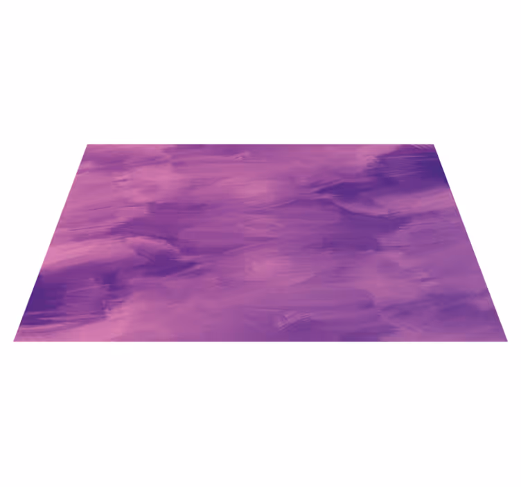 Pastell lilla rosa oljemaleri vinyl teppe stue - Tenstickers