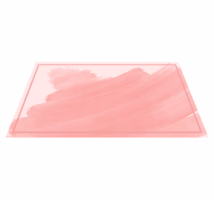 Myke rosa nyanser vinyl teppe soverom - Tenstickers