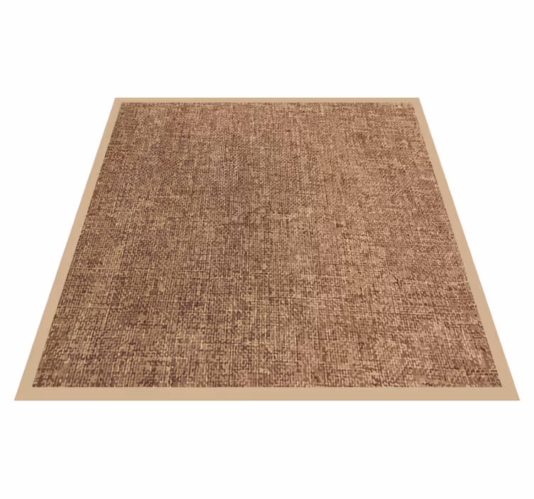 Beige farge naturlig fiberimitasjon vinyl teppe tekstur - Tenstickers