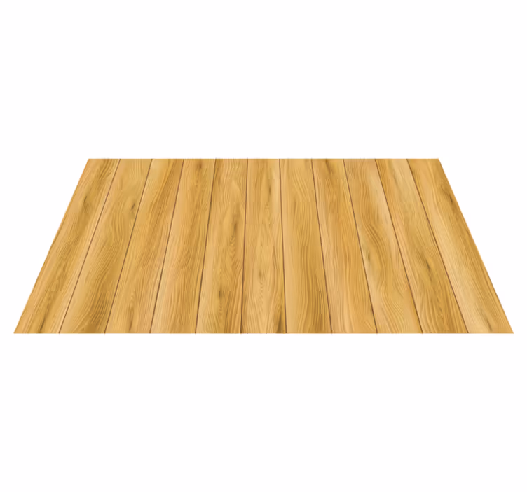 Naturlige treplanker vinyl teppe mottak - Tenstickers