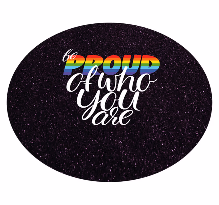 Stolt meldingsdesign vinyl teppe sagn og tekster - Tenstickers