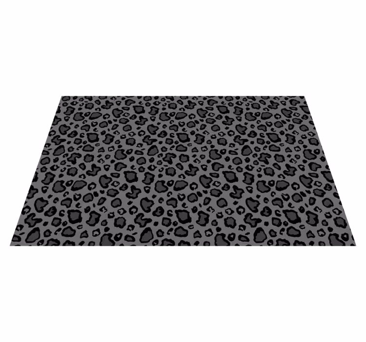 Leopardprint-stil vinyl teppe dyreavtrykk - Tenstickers