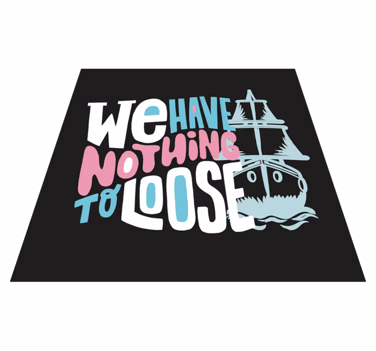 Titanisk film motiverende sitat vinyl teppe sagn og tekster - Tenstickers