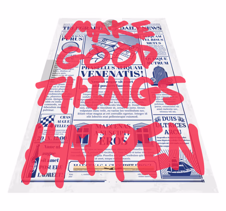 Lage gode ting vinyl teppe sagn og tekster - Tenstickers